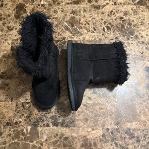 Winter Boots With Faux Fur Size 1Y
